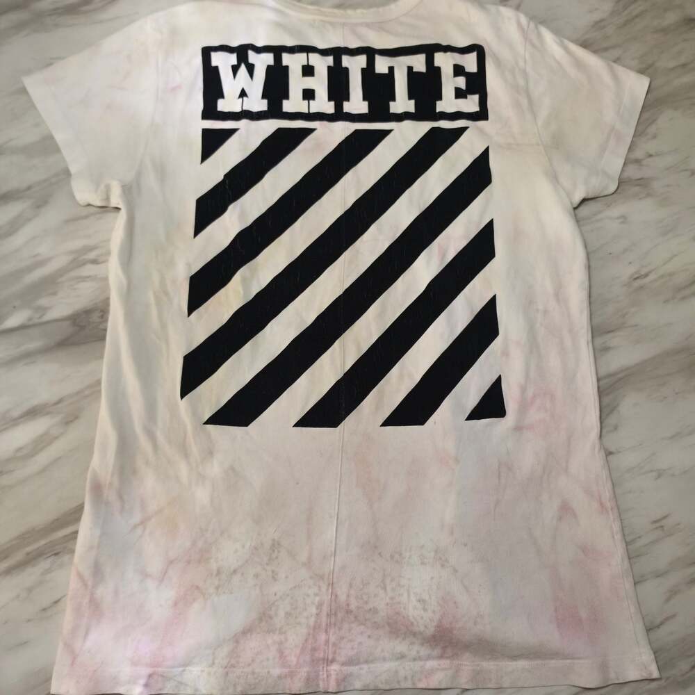 Off-White Before & After SSENSE Exclusive Tie Dye T-Shirt